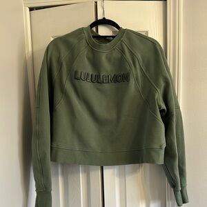lululemon athletica Green Sweatshirt